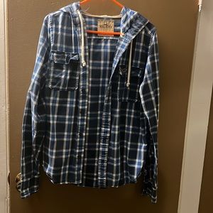 Hollister Hooded Flannel